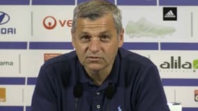 Bruno Genesio en conférence de presse