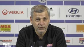 OL / Genesio : "Je regrette que les supporters stéphanois ne soient pas là"