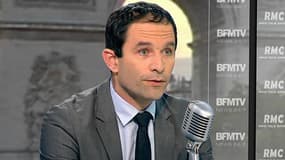 Benoît Hamon était l'invité de Jean-Jacques Bourdin sur RMC et BFMTV