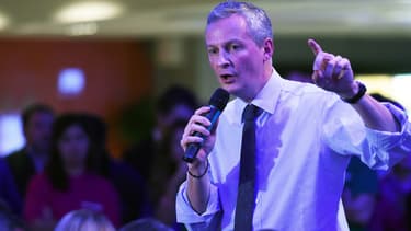 Bruno Le Maire, entré très tôt en campagne pour l'UMP, a participé à plus de 100 meetings depuis le début de l'année 2014.