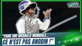 Escrime : “Faire une médaille mondiale, ce n'est pas anodin”, Maxime Pauty fier de sa médaille de bronze