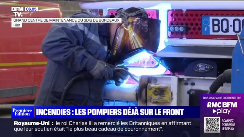 Face aux incendies, les pompiers de Gironde mieux organisés et déjà sur le front