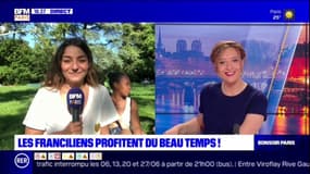 Île-de-France: les Franciliens profitent du beau temps