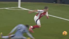 Le dribble dévastateur de Leandro Trossard sur Pedro Porro lors du match Arsenal-Tottenham (2-1, Premier League), le 15 janvier 2025