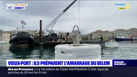 Flamme olympique à Marseille: au Vieux-Port, ils préparent l'amarrage du Bélem