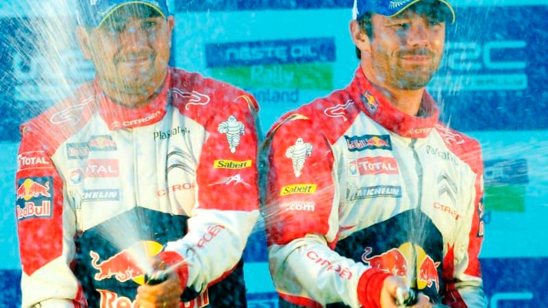 Daniel Elena et Sébastien Loeb