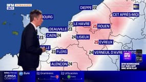 Météo Normandie: un ciel couvert voire pluvieux, 21°C au Havre et 22°C à Rouen