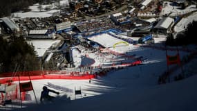 Le site de ski alpin de Courchevel en novembre 2023