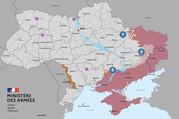 Combien De Kilomètres Sépare La France De L'ukraine CARTES. Un an de guerre en Ukraine: comment la situation a évolué sur