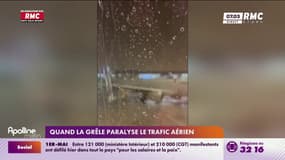 Quand la grêle paralyse le trafic aérien