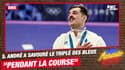 JO 2024 / BMX : Sylvain André a savouré sa médaille d'argent et le triplé des Bleus "pendant la course"