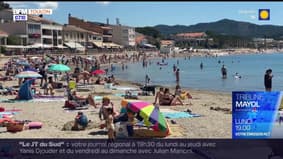 Saint-Cyr-sur-Mer: les plages bondées pour le pont de l'Ascension