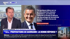 Ambition de Gérald Darmanin pour 2027: "Rien ne serait pire que de dire aux Français 'on n'a rien à faire de vos problèmes pendant quatre ans'", estime Mathieu Lefèvre, député Renaissance