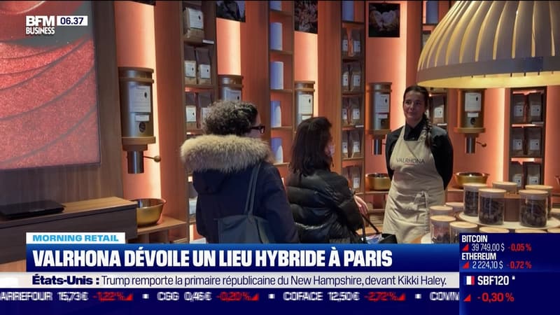 Morning Retail : Valrhona dévoile un lieu hybride à Paris, par Eva Jacquot - 24/01