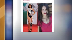 Chiara Bordi, âgée de 18 ans, est arrivée troisième. 