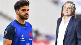 XV de France : Charvet justifie la présence de "l'incontournable" Ntamack malgré son temps de jeu réduit