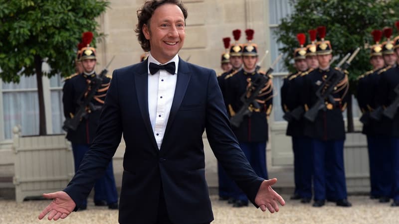 Stéphane Bern à l'Élysée le 6 juin 2014
