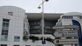 L'entrée du Centre hospitalier de Nancy, le 14 septembre 2018.