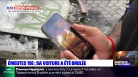 Émeutes: ce Parisien a découvert sa voiture brûlée et se retrouve sans solution