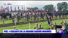 Pas-de-Calais: quatre soldats de la Première Guerre mondiale inhumés ce mercredi
