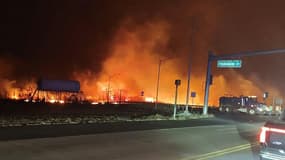 États-Unis: à Hawaï, la ville de Lahaina quasiment détruite par un incendie 
