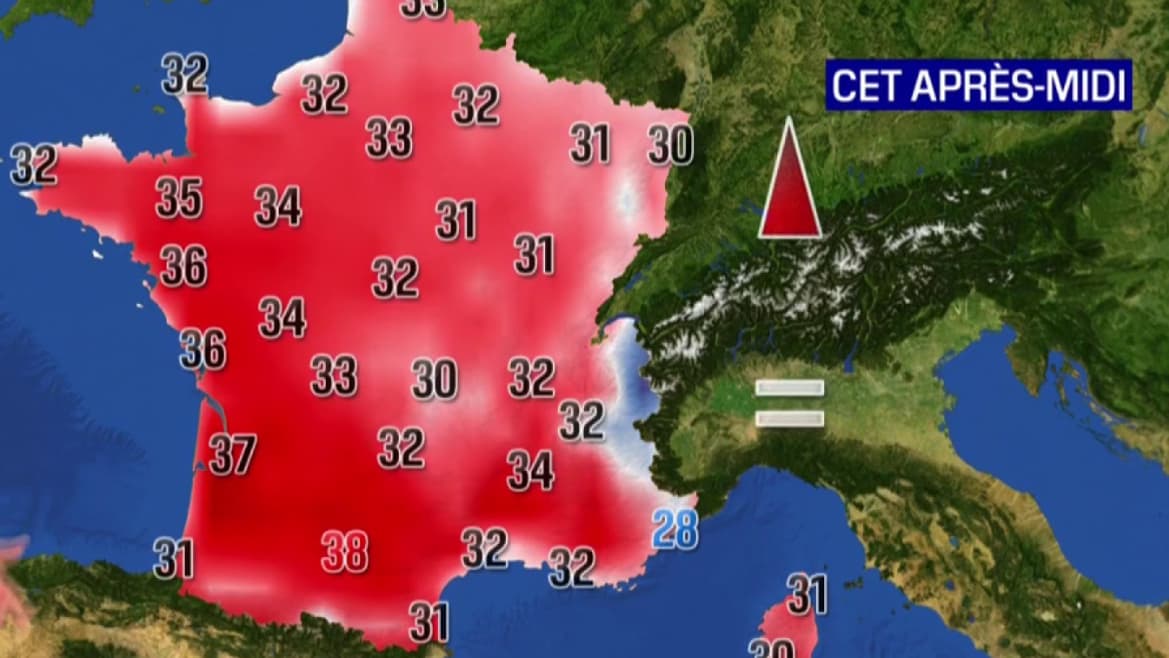 Il fera très chaud ce mardi 12 juillet sur l'ensemble du pays Il fera très chaud ce mardi 12 juillet sur l'ensemble du pays