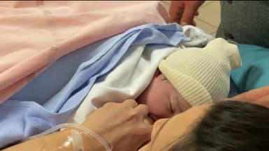 La petite Lilya est le dernier bébé de 2023 né au CHU de Nice, le 31 décembre 2023