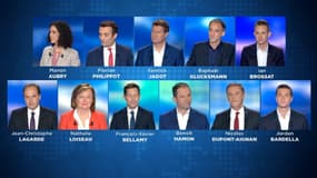 11 candidats étaient présents sur le plateau de BFMTV pour "l'Ultime débat". 