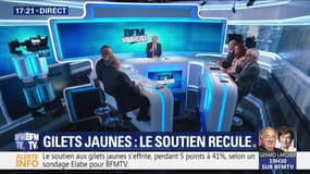 Gilets jaunes: Le soutien recule (1/2)