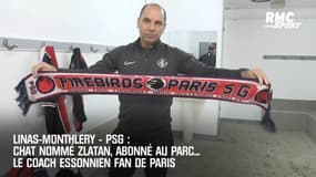 Linas-Monthlery - PSG : Chat nommé Zlatan, abonné au Parc... le coach essonnien fan de Paris