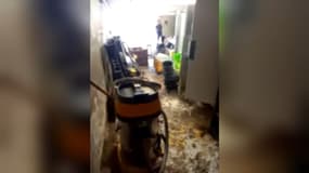 Une boulangerie touchée par les inondations en Moselle