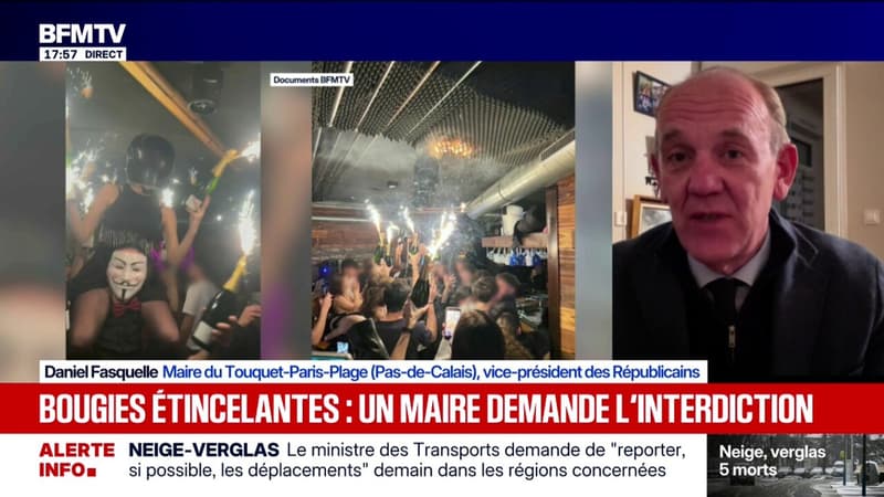 Incendie de Crans-Montana: le maire du Touquet-Paris-Plage demande l'interdiction des bougies incandescentes