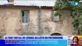 Loto du patrimoine: sélectionné, le fort royal de Lérins va bénéficier de fonds pour sa rénovation