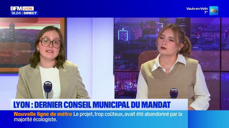 Lyon : Dernier conseil municipal du mandat