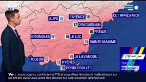 Météo Var: pas l'ombre d'un nuage du matin jusqu'au soir, 17°C à Brignoles et 19°C à Hyères