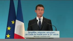 Code du travail: Valls estime que "réformer c'est le choix de l'invention et du courage"