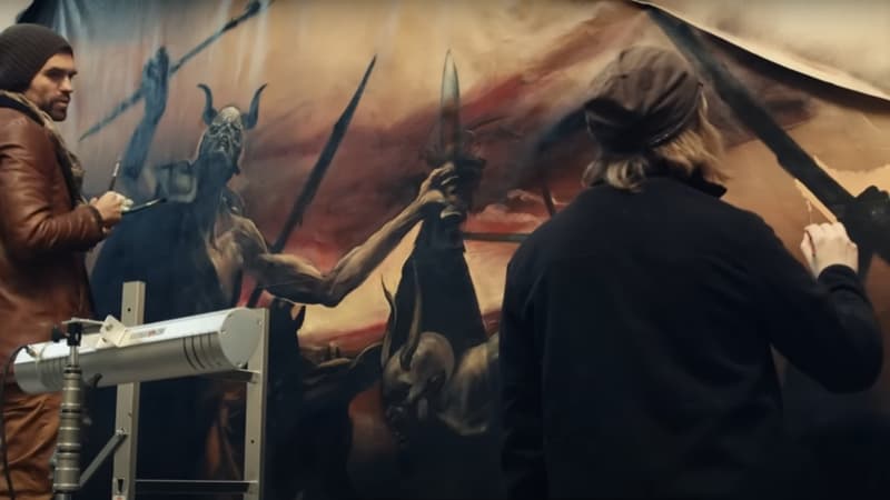 La chapelle des Jésuites repeinte pour la sortie du jeu vidéo Diablo IV