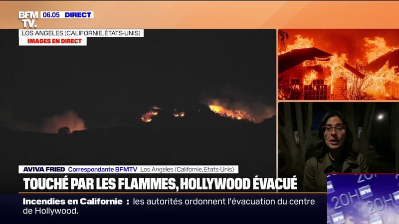 Incendie: un nouveau foyer s'est déclaré à Hollywood cette nuit