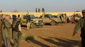 D'anciens rebelles dans un camp de regroupement à Gao au Mali, le 9 janvier 2017 (photo d'illustration)