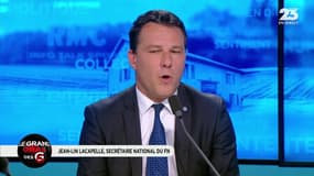 Le Grand Oral de Jean-Lin Lacapelle, secrétaire national aux fédérations et à l'implantation du Front national - 03/05