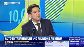 Les off de Legendre : Auto-entrepreneurs, 40 réunions au menu - 13/02