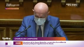 Au Sénat, la star de l'humour s'appelle Claude Malhuret