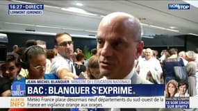 Copies du bac: Jean-Michel Blanquer assure que "de très nombreuses copies sont finalement revenues"