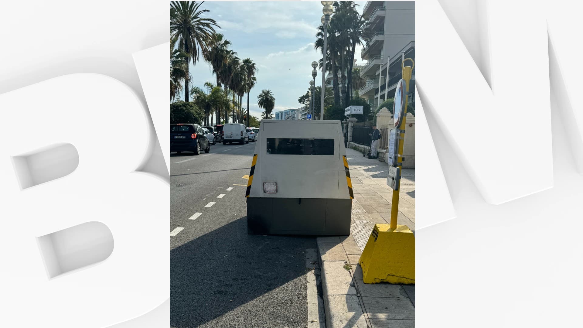 Nice: un nouveau radar installé sur la promenade des anglais, trois autres prévus prochainement