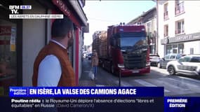 En Isère, la valse des camions agace les habitants des Abrets en Dauphiné