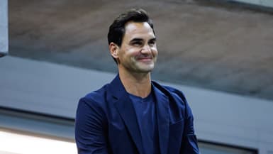 Roger Federer le 3 septembre 2024 à New York
