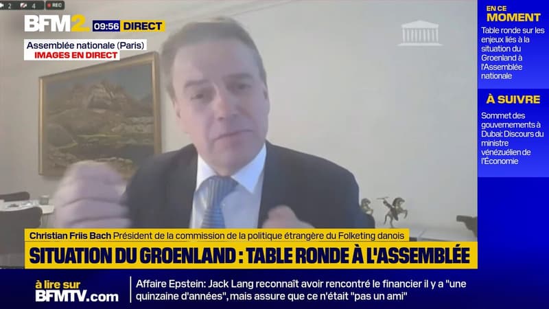 Groenland: "La crise n'est pas dernière nous", estime le député danois Christian Friis Bach