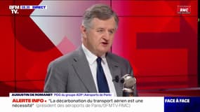"La décarbonation du transport aérien est une nécessité, tout comme l'est la décarbonation de l'ensemble de l'activité économique", estime  Augustin de Romanet (Aéroports de Paris) 