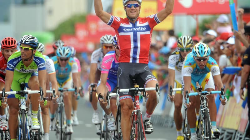 Et de trois victoires pour le Norvégien sur la Vuelta