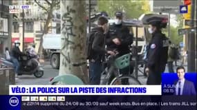 Vélo: sur la piste des infractions à Paris